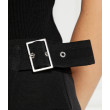 Calvin Klein sukňové kraťasy čierne