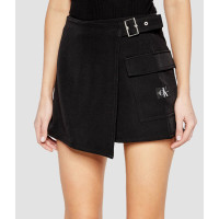 Calvin Klein sukňové kraťasy čierne Calvin Klein sukňové kraťasy čierne