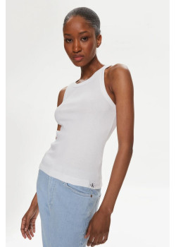 Calvin Klein Jeans Top Variegated biely