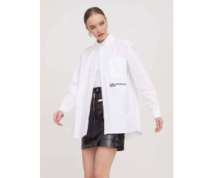 Biela dámska košeľa oversize Karl Lagerfeld