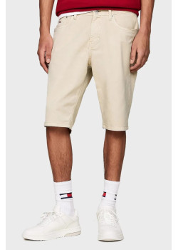 Pánske pieskové rifľové kraťasy Tommy Jeans