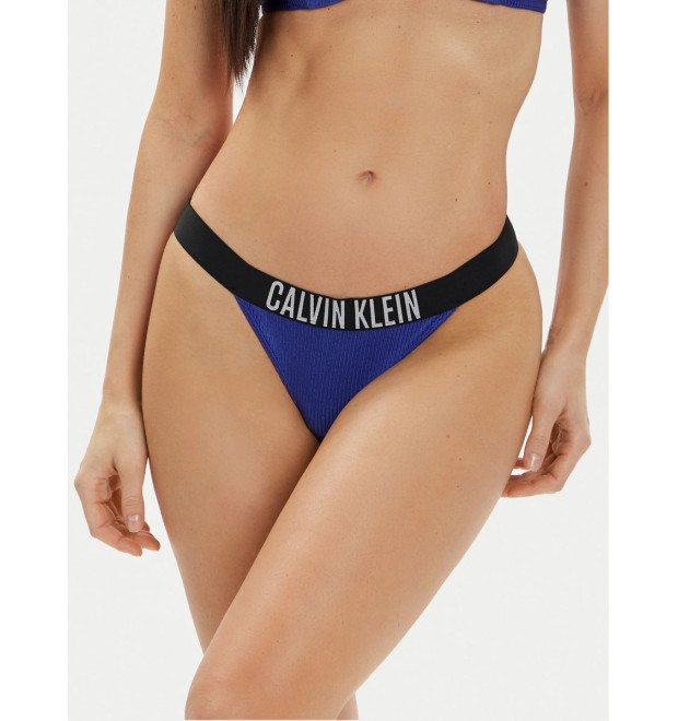 Modré plavkové brazilky Calvin Klein