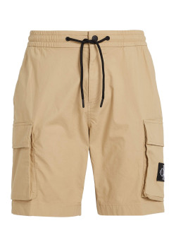 Calvin Klein Jeans Cargo kraťasy béžové