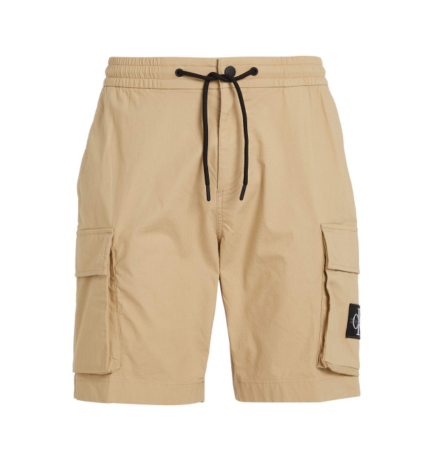 Calvin Klein Jeans Cargo kraťasy béžové Calvin Klein Jeans Cargo kraťasy béžové