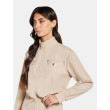 Guess mini šaty na zips béžové Guess mini šaty na zips béžové