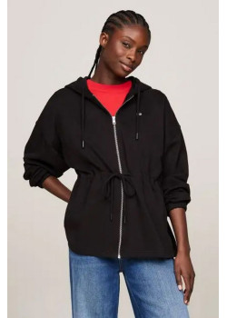 Oversize mikina na zips Tommy Jeans
