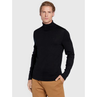 Calvin Klein pánsky merino rolák čierny Calvin Klein pánsky merino rolák čierny