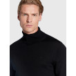 Calvin Klein pánsky merino rolák čierny Calvin Klein pánsky merino rolák čierny