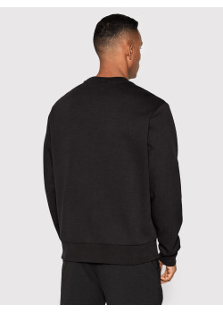 Calvin Klein pánska mikina bez kapuce čierna