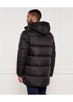 Calvin Klein pánska zimná predĺžená bunda čierna