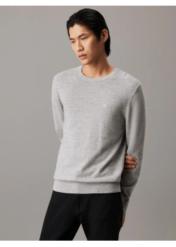 Calvin Klein pánsky pulóver sivý