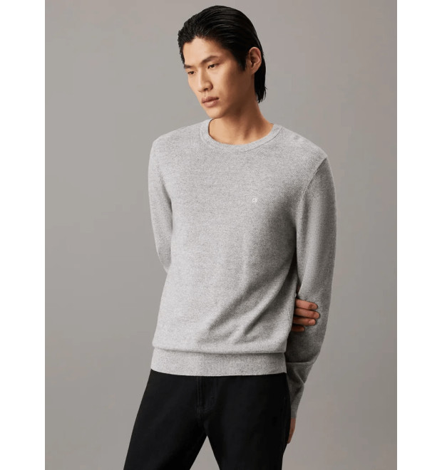 Calvin Klein pánsky pulóver sivý Calvin Klein pánsky pulóver sivý