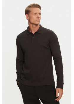 Calvin Klein pánska polokošeľa čierna