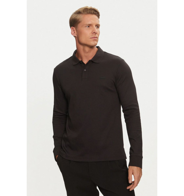 Calvin Klein pánska polokošeľa čierna