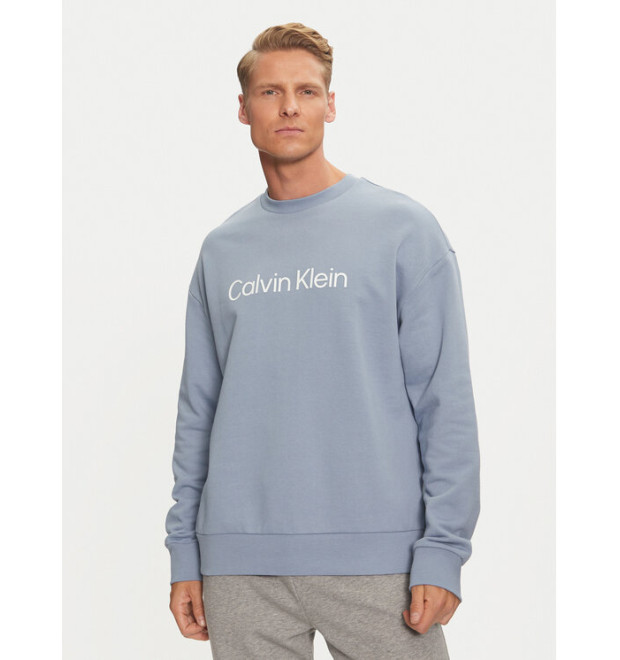 Calvin Klein pánska mikina Comfort Fit svetlomodrá