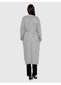 Liu Jo Sport kardigán s prímesou vlny sivý
