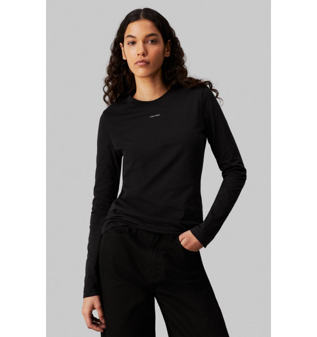 Calvin Klein Slim Fit tričko čierne