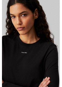 Calvin Klein Slim Fit tričko čierne