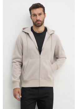 Calvin Klein pánska mikina na zips béžová