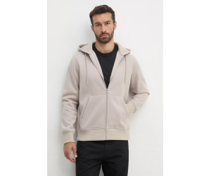 Calvin Klein pánska mikina na zips béžová