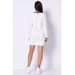 Pletené šaty TOMMY JEANS biele Pletené šaty TOMMY JEANS biele