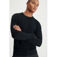 Calvin Klein pánsky pulóver čierny Calvin Klein pánsky pulóver čierny