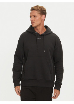 Calvin Klein pánska mikina Nano Logo čierna