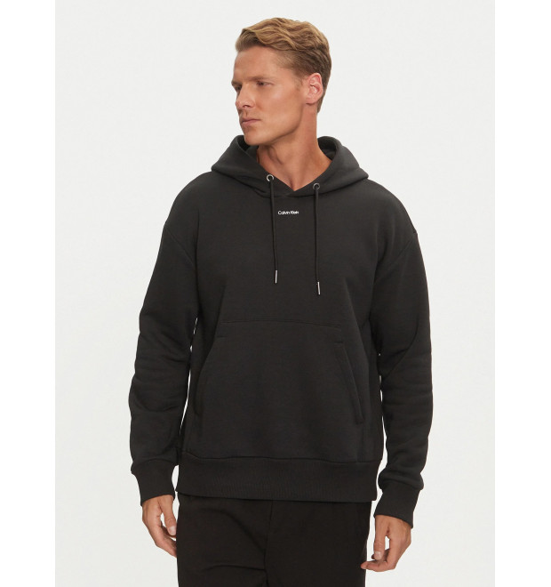 Calvin Klein pánska mikina Nano Logo čierna Calvin Klein pánska mikina Nano Logo čierna