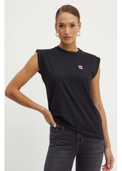 Čierny top Karl Lagerfeld