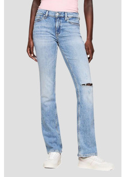 Dámske zvonové rifle Tommy Jeans 
