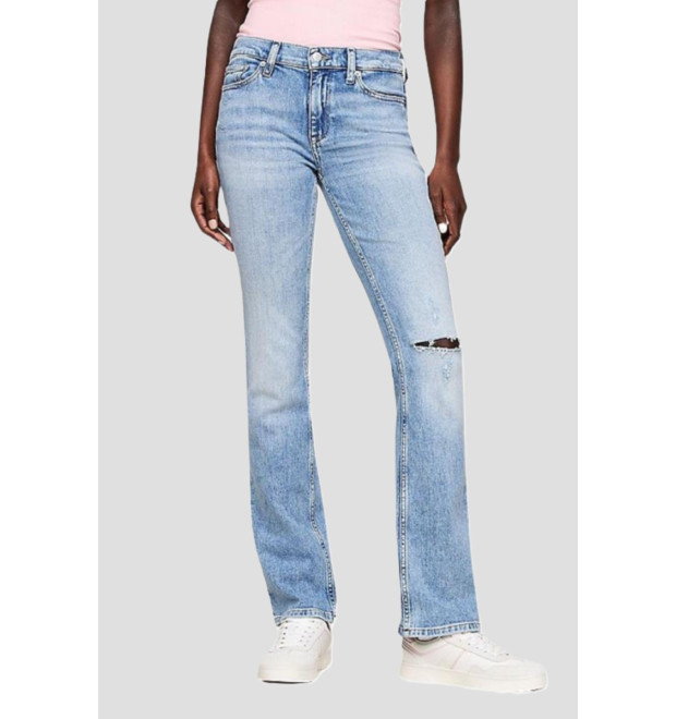 Dámske zvonové rifle Tommy Jeans 