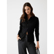 Guess dámska elegantná slim fit košeľa čierna Guess dámska elegantná slim fit košeľa čierna
