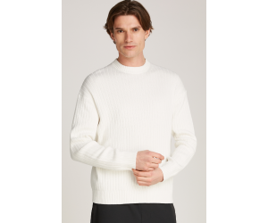 Pánsky pulóver Calvin Klein Jeans v bielej farbe