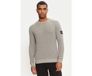 Pánsky pulóver Calvin Klein Jeans v sivej farbe