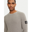 Pánsky pulóver Calvin Klein Jeans v sivej farbe Pánsky pulóver Calvin Klein Jeans v sivej farbe