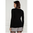 Guess SliM Fit pulóver čierny