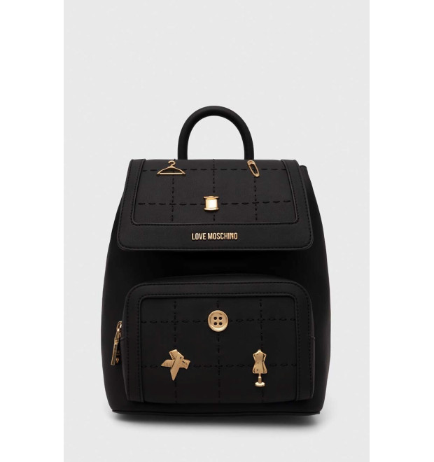 Love Moschino dámsky ruksak čierny Love Moschino dámsky ruksak čierny