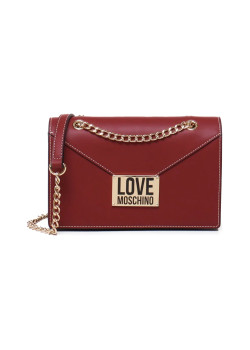 Love Moschino dámska crossbody kabelka bordová