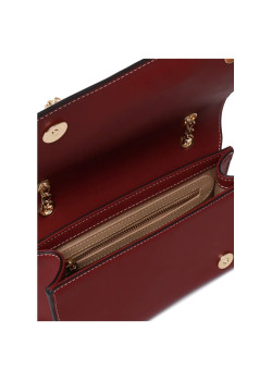 Love Moschino dámska crossbody kabelka bordová