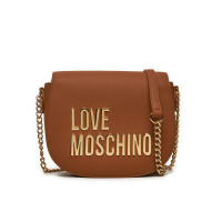 Love Moschino elegantná kabelka hnedá