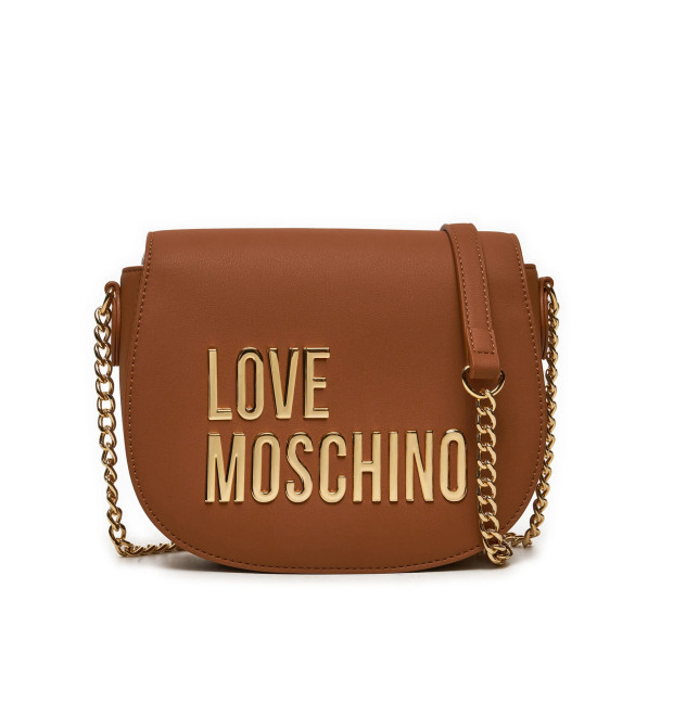 Love Moschino elegantná kabelka hnedá