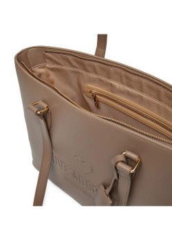 Love Moschino dámska kabelka hnedá