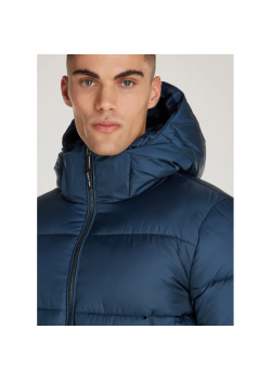 Calvin Klein pánska zimná bunda modrá