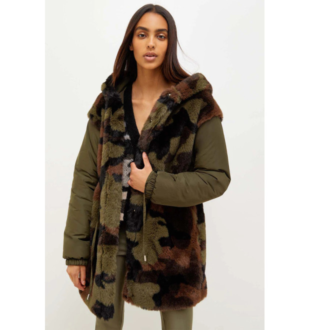 Liu Jo obojstranná dámska bunda zelená 