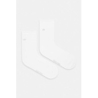 Calvin Klein klasické ponožky 2-pack biele
