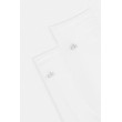 Calvin Klein klasické ponožky 2-pack biele