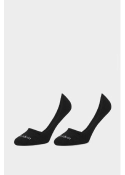Calvin Klein dámske členkové ponožky 2-pack čierne