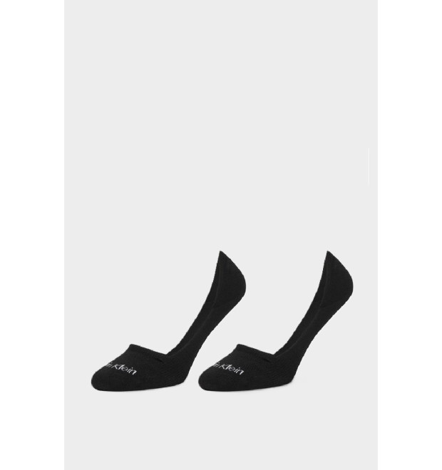 Calvin Klein dámske členkové ponožky 2-pack čierne Calvin Klein dámske členkové ponožky 2-pack čierne