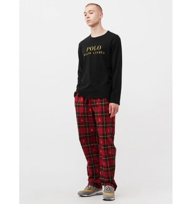 Pánske karované pyžamo Ralph Lauren Pánske karované pyžamo Ralph Lauren