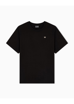 EA7 Emporio Armani dámske tričko s logom čierna
